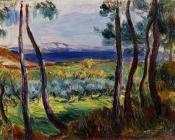 皮埃尔 奥古斯特 雷诺阿 : Pines in the Vicinity of Cagnes